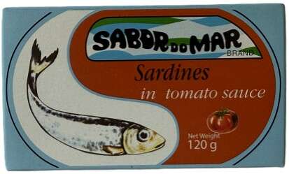 Sabor Do Mar Sardines in Tomato Sauce 120g