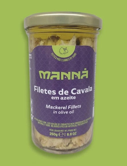 Manna Makerel Fillets Olive Oil 250g