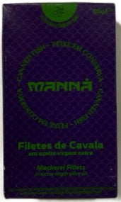 Manna Mackerel Fillets In Extra Virgin Olive Oil 120g