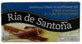 Ria de Santona Anchovy Fillets in Sunflower Oil 50g
