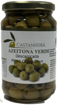Castanheira Pitted Green Olive 370mL