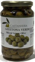 Castanheira Sliced Green Olive 370mL