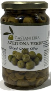 Castanheira Sliced Green Olive 370mL