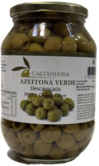 Castanheira Pitted Green Olive 850mL