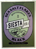 Siesta Co. Sea Salt Flakes Black 125g
