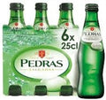 Pedras Naturally Sparkling Mineral Water 6x250mL