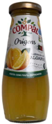 Compal Orange Nectar Juice 200mL