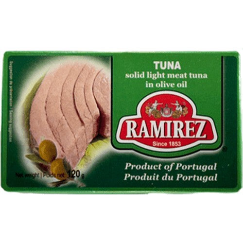 Ramirez Tuna Solid Light Meat Tuna in Olive Oil 120g