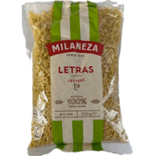Milaneza Pasta Letras 250g