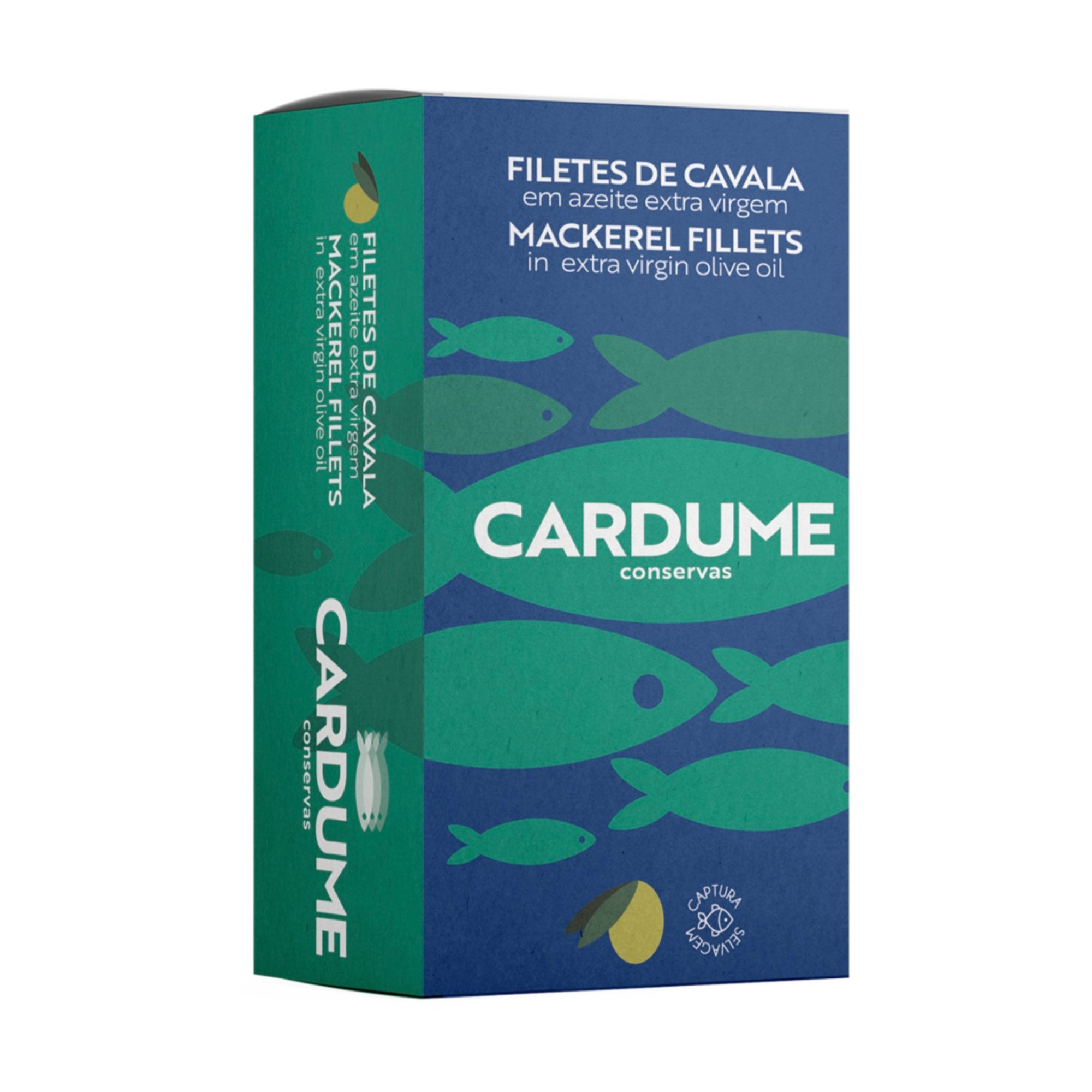 Cardume Mackerel Fillets in EVOO 120g