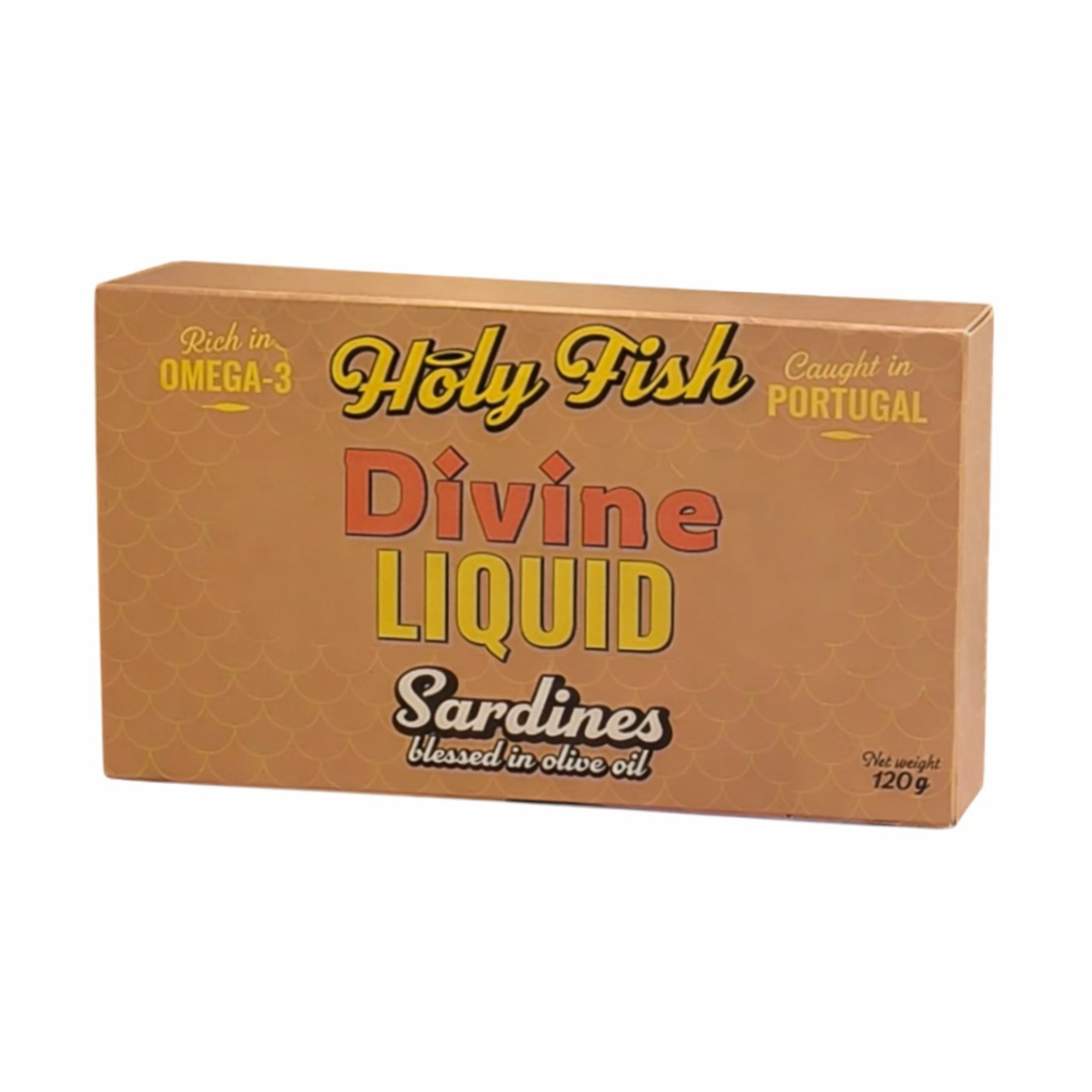 Holy Fish Divine Liquid - Sardines in Olive Oil 120g