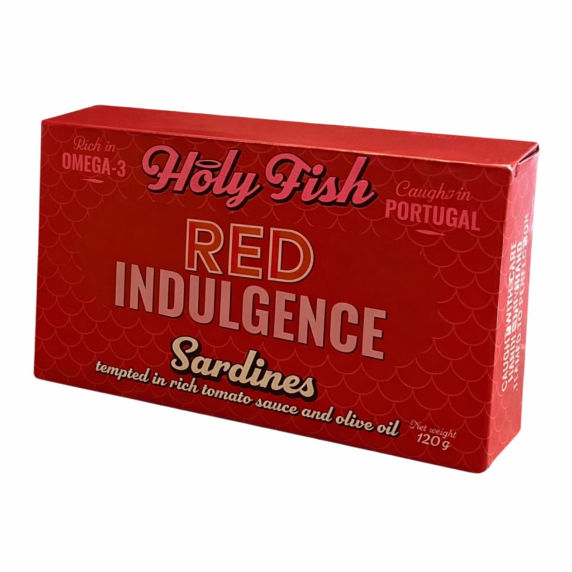 Holy Fish Red Indulgence - Sardines in Olive Oil with Tomato 120g