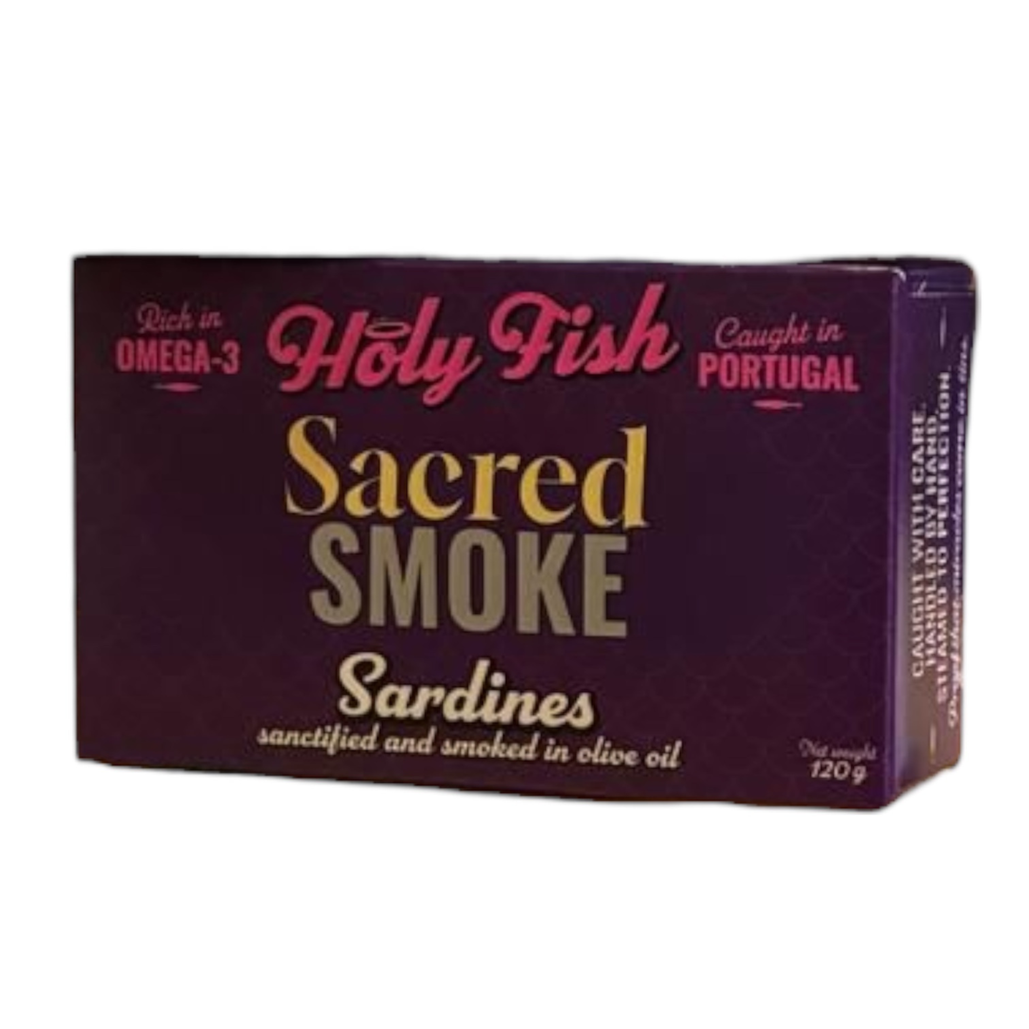 Holy Fish Sacred Smoke - Smoked Sardines in Olive Oil 120g