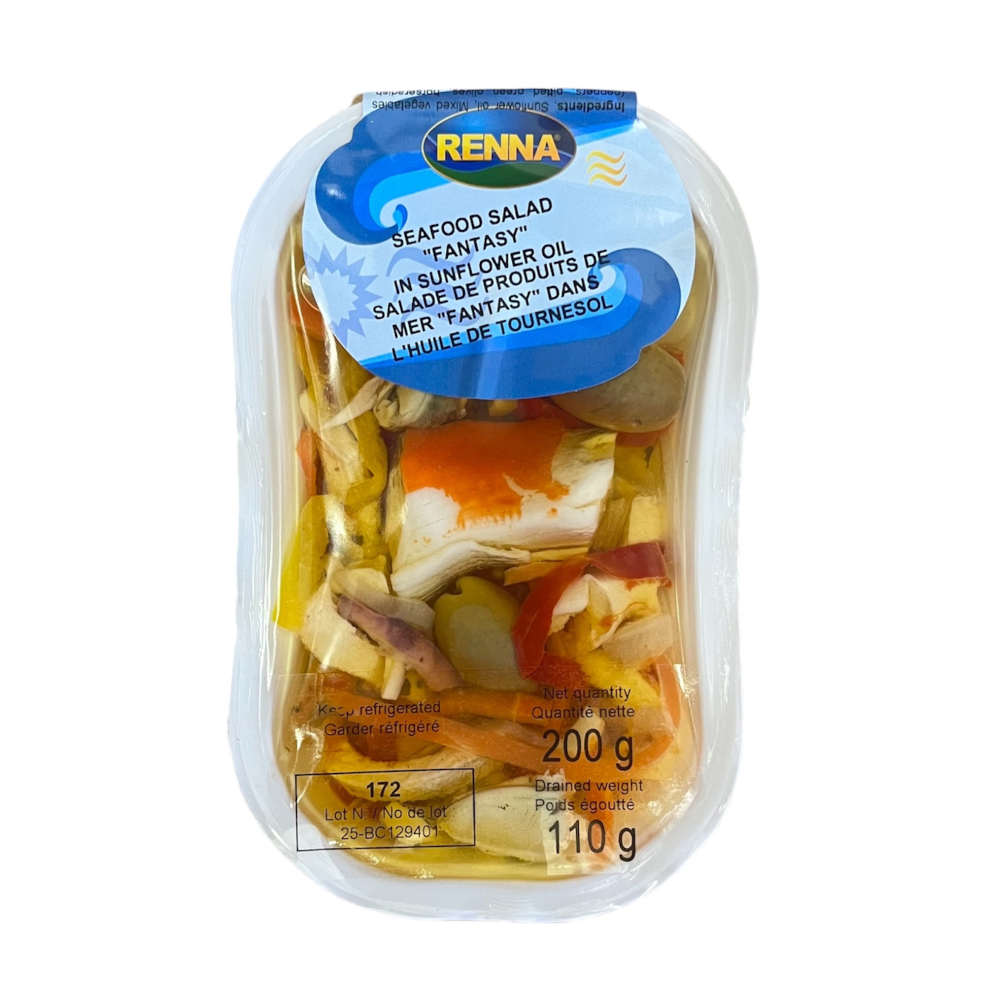 Renna "Fantasy" Seafood Salad 200g