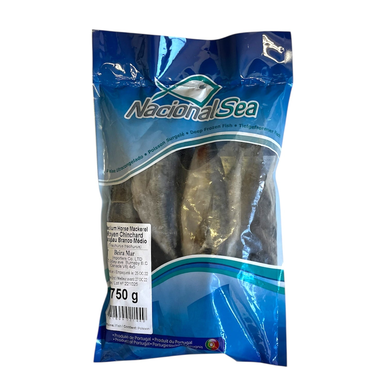 Horse Mackerel Medium *Frozen* 750g