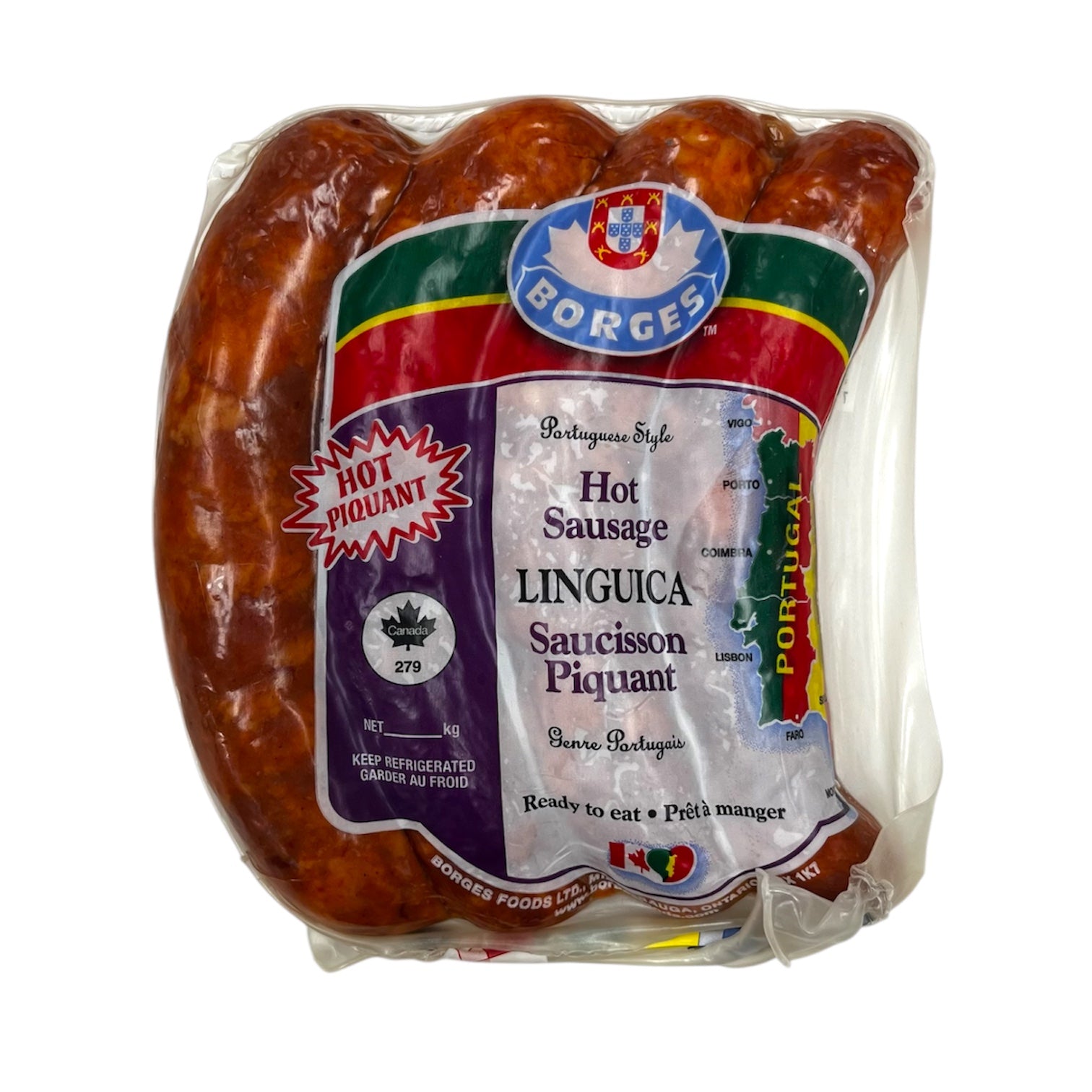 Linguica Hot Sausages ~320g