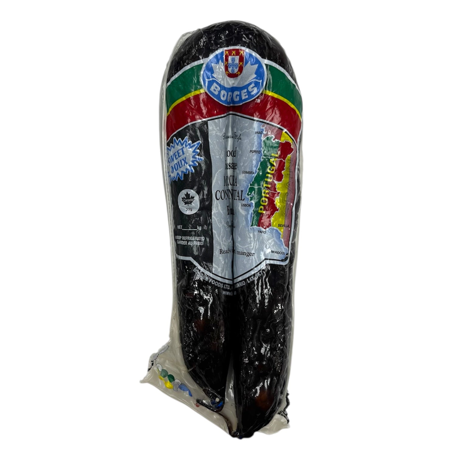 Borges Continental Portuguese Style Blood Sausage Sweet ~300g