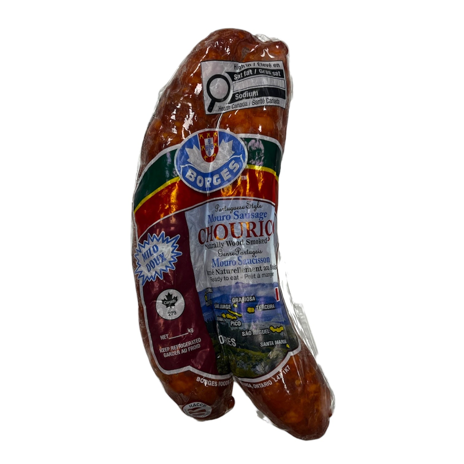 Borges Mouro Sausage Mild ~315g