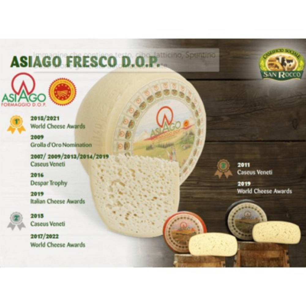 Asiago Fresco DOP (100g)