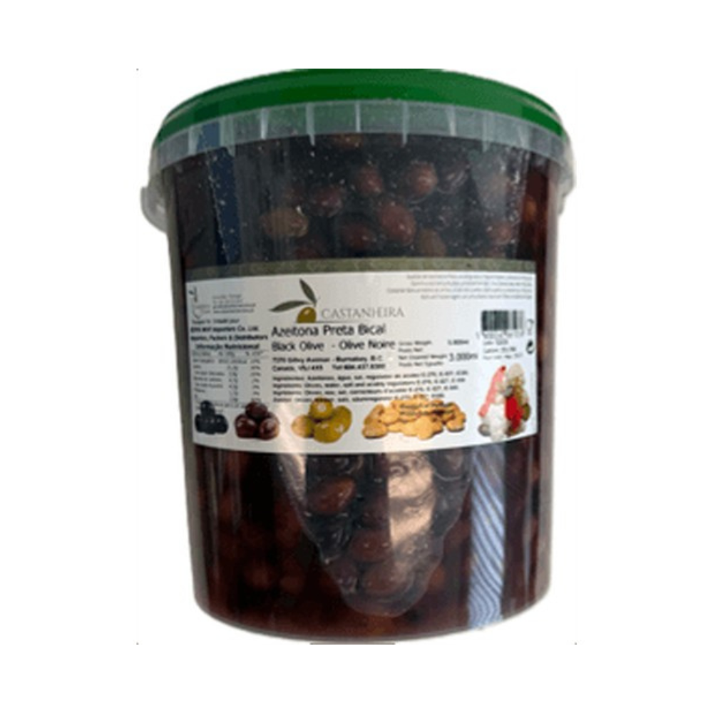 Castanheira Olives Black Bical - Olive Noire 3kg
