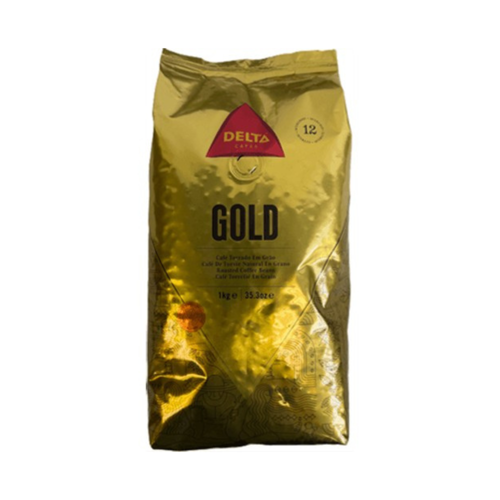 Delta Gold Roasted Coffee Beans 1kg