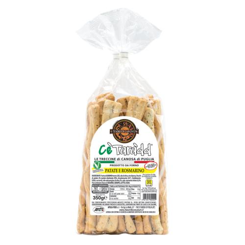 Ce' Taradd Rosemary & Potatoes Apulian Treccine 350g