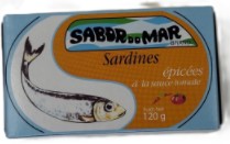 Sabor Do Mar Sardines in Tomato Sauce Spiced 120g